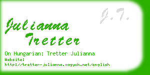 julianna tretter business card